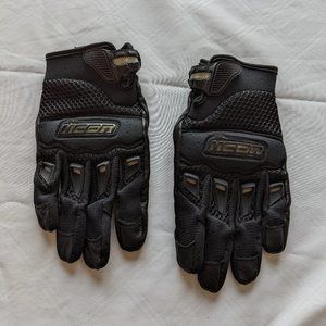 Icon Twenty Niner Leather Motorcycle Gloves